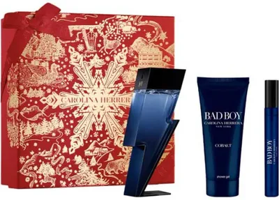 Produktbild von Carolina Herrera Bad Boy Elektro-Etui, Kobaltblau, 100 ml, inkl. Geschenk
