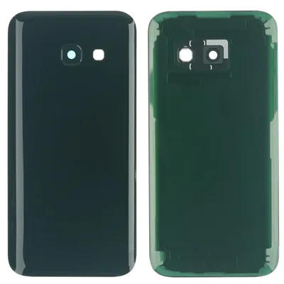 Produktbild von Samsung Galaxy A3 2017 (SM-A320F) Backcover + Kameraglas + Kleber, Schwarz