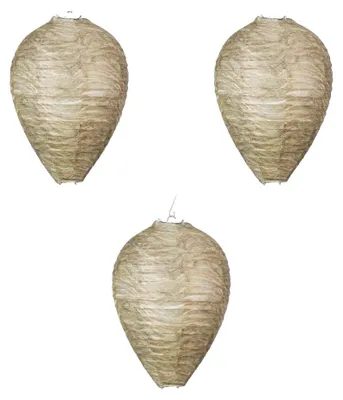 Obrázok produktu pre Atrapa osieho hniezda, z neškodného materiálu, do exteriéru, 3 ks
