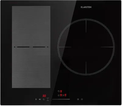 Obrázek produktu pro Klarstein Delicatessa 3 Flex, indukční varná deska, 6600 W, 3 zóny, sklokeramika, černá