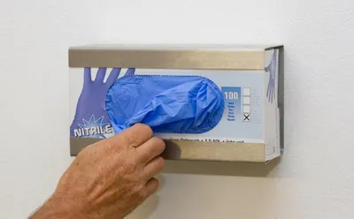 Image de Support Gants Mural Fixation Murale Pratique Et Hygiénique - Générique