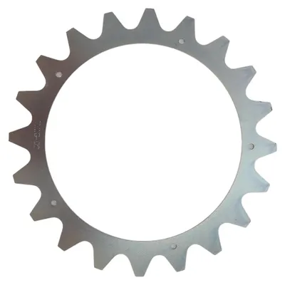 2 Edelstahl-Spikes für Mähroboter, 210 mm, mit 12 Schrauben