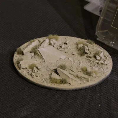 Obrázok produktu pre Základne Gamers Grass 120 mm Arid Steppe, oválne