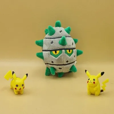 Produktbild von Pokemon Kastadur Kuscheltier - 11 cm Plüschtier Ferroseed