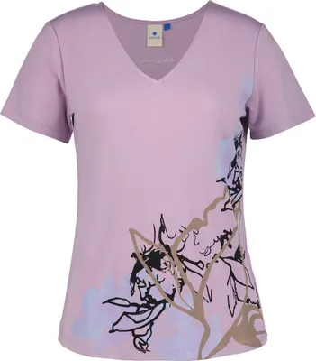 Image de LUHTA Ellis T-shirt femme extensible dans les 4 sens violet S