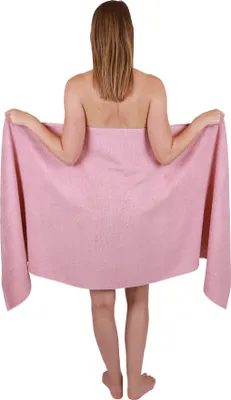Produktbild von Betz XXL Saunatuch 70 x 200 cm BERLIN  Badetuch 100% Baumwolle Farbe – lotus