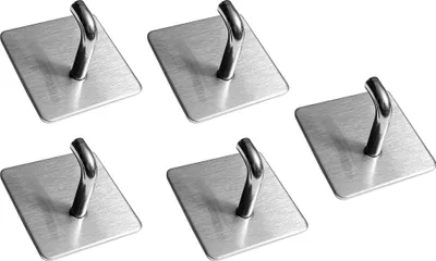 Produktbild von Set mit 5 starken Haken für Küche und Bad (Modell B)