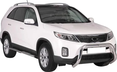 Image de Pare-buffle Avant pour Kia Sorento 2012-2015 76 mm en Acier Gris