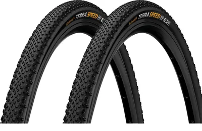 Produktbild von 2x Continental Terra Speed ProTection 35-622 TLR BlackChili Faltreifen 28x1.35