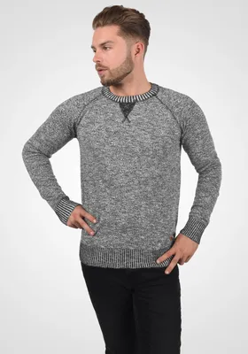 Produktbild von SOLID SDThian Herren Strickpullover Feinstrick Pullover mit Rundhalsausschnitt