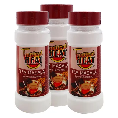 Produktbild von Tea Masala ya Chai - 3 x 45 g - Original Tropical Heat Tee-Gewürzmischung Powder aus Kenia (135g)