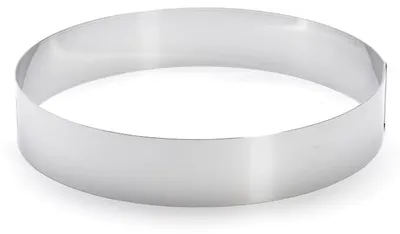 Productafbeelding van de Buyer 3989.24, Cakevormring, Rond, Roestvrij staal, Roestvrij staal, 24 cm, 1 stuk