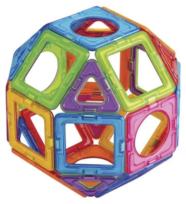 Zdjęcie produktu dla Zestaw magnetyczny do budowania - Magformers Basic Plus 26 sztuk
