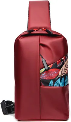 Produktbild von Leichte Schultertasche für Männer und Frauen - Multifunktionale Slingbag für Reisen, Sport und Outdoor-Aktivitäten