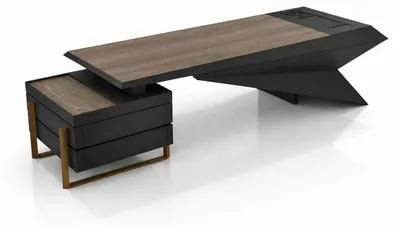 Immagine prodotto di Scrivania moderna, design per ufficio, postazione di lavoro  scrivania direzionale