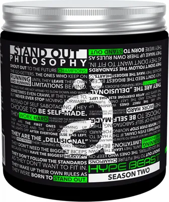 Produktbild von NanoSupps Hype Beast (320g) Sour Green Apple - Pre-Workout - Pre-Workout Booster