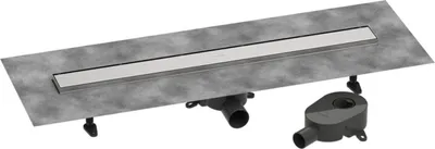 Produktbild von hansgrohe RainDrain Go Komplettset Duschrinne 800 rückseitig befliesbar für Standard-/flache Installation