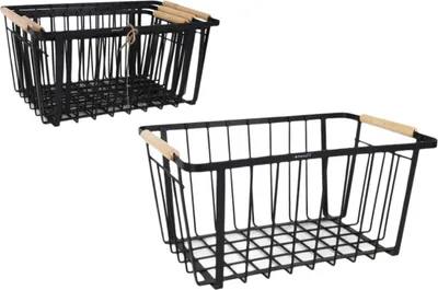 Produktbild von Korb-Set Inde Percutti organizer 3 Stücke