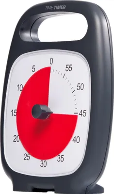 Produktbild von Time Timer Zeitdauer-Uhr "Plus", 60 Min., Schwarz