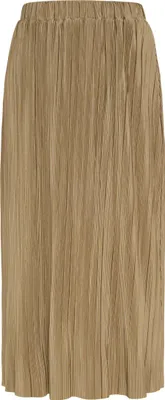 Produktbild von Damen Rock olive XL Midi-Länge reguläre Passform Casual mit elastischem Bund