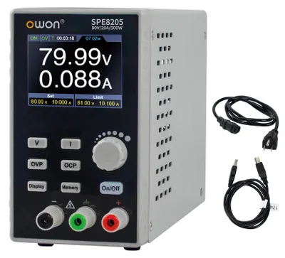 Labornetzteil 0-80 V / 0-20 A, 500 W, LCD-Display