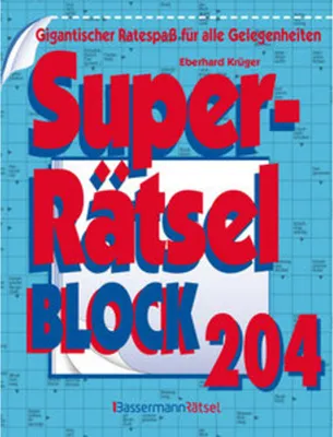 Produktbild von Superrätselblock 204