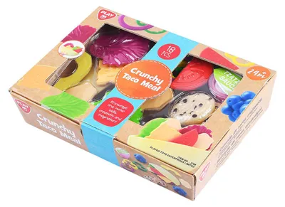 Produktbild von Play Spielzeugessen Taco Spielset - 18-teilig - buntes Kinderspielzeug