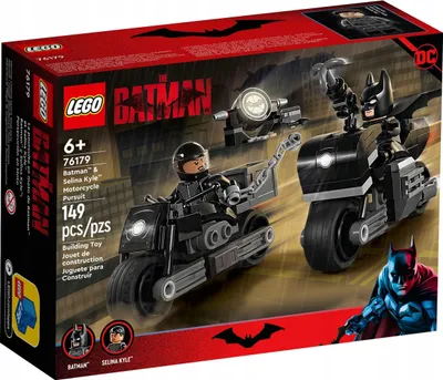 Obrázek produktu pro LEGO Marvel Super Heroes Honička na motorce Batmana a Seliny Kyle, Sada na stavění, 6 rok/roky, Plast, 0 kusů, 170 g