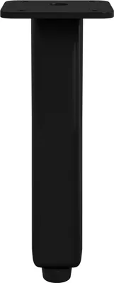 Obrázek produktu pro vidaXL Nohy 12 ks Černá 40 x 40 x 100 mm Železo
