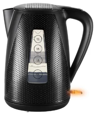 Immagine prodotto di Bollitore elettrico da 1,7 litri, senza fili, con spegnimento automatico, colore nero