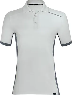 Produktbild von uvex Poloshirt suXXeed industry grau, hellgrau Gr. M