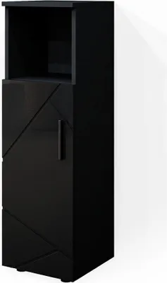 Produktbild von Midischrank Vicco Irma Anthrazit Hochglanz 30 x 95 cm, Model 36709