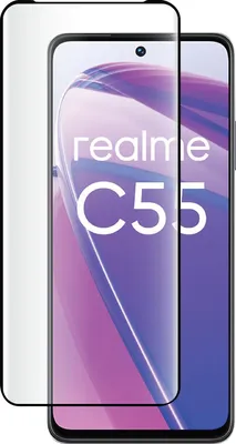 Produktbild von BigBen Connected, Bildschirmschutz aus Glas Kratzfest für Realme C55, Transparent