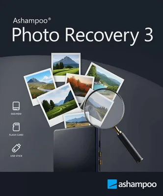 Produktbild von Ashampoo Photo Recovery 3 / Dauerlizenz / 1 PC / Lizenz per E-Mail