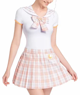 Imagen del producto de Omgoods - Mono de algodón con falda - Conjunto de pijama para cosplay