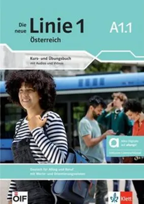 Produktbild von Die neue Linie 1 Österreich A1.1 - Hybride Ausgabe allango. Kurs- und Übungsbuch