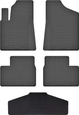 Produktbild von Gummi Fußmatten Set Für: Dodge Avenger (2007-2015) Gummimatten Schwarz