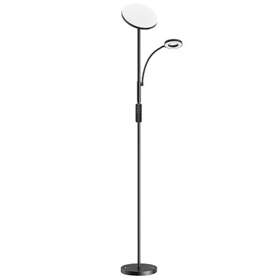 Zdjęcie produktu dla BlitzWolf Double Floor Lamp with remote BlitzWill BWL-FL-0001, 36W (black)