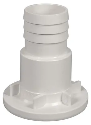 Produktbild von Praher Schlauchtülle d38 DN40 weiss ABS