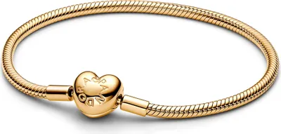 Zdjęcie produktu dla Bransoletka Pandora Gold Heart 563050C00-17 pozłacana