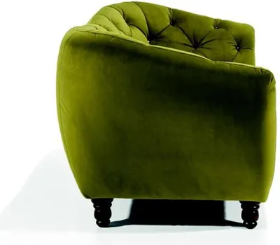 Produktbild von Chesterfield 3 Sitzer Designer Sofa Couch Polster Sofas Couchen Stoff Textil Neu
