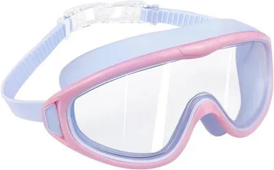 Produktbild von Kinder Schwimmbrille - Anti Fog Schwimmer für Jungen und Mädchen 4-12 Jahre mit größeren Gläsern