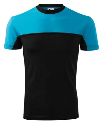 Image de Malfini - T-shirt « Colormix » pour homme PP12426 (4XL) (noir/bleu)
