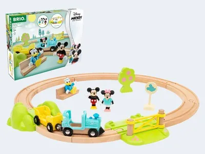 Produktbild von Micky Maus Eisenbahn-Set BRIO 63227700