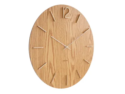 Produktbild von Karlsson - Wanduhr Meek - Walnuss