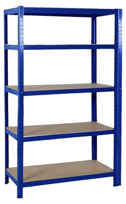 Immagine prodotto di Scaffale industriale, 5 ripiani, altezza regolabile, dimensioni (200x100x50) cm
