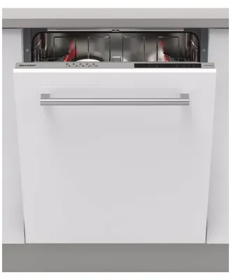 Produktbild von Sharp QW-NI14I47EX, Voll integriert, Standardgröße (60 cm), Edelstahl, LED, Korb, Edelstahl