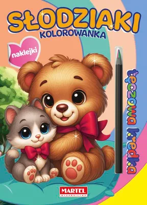 Obrázok produktu pre Vzdelávacia omaľovánka „Słodziki“ pre deti s pastelkou