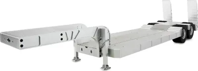 Produktbild von Amewi Tieflader-Sattelauflieger mit Doppelachse Aluminium 1:14 KIT