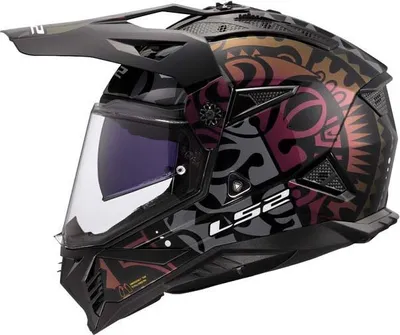Produktbild von Ls2 Mx702 Pioneer Ii Rangi Integralhelm Schwarz S Schwarz S